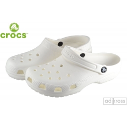 Тапочки Crocs Classic White Blanc 10001-100