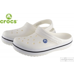 Тапочки Crocs Crocband White Blanc 11016-100