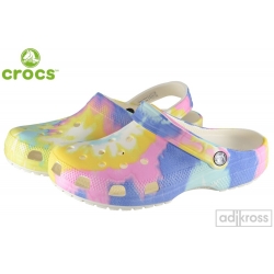 Тапочки Crocs Classic Tie Dye Graphic Clog 205453-94S
