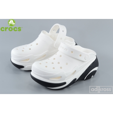 Тапки/Платформы Crocs Bubble Crush Clog 210061-100
